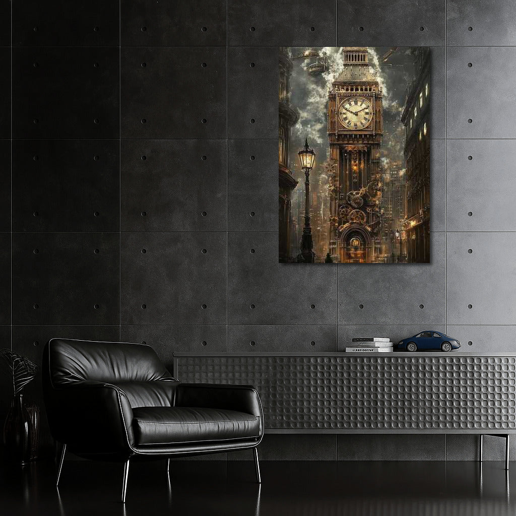 Vortex of Steam and Gears: Time Travel in Steampunk Style