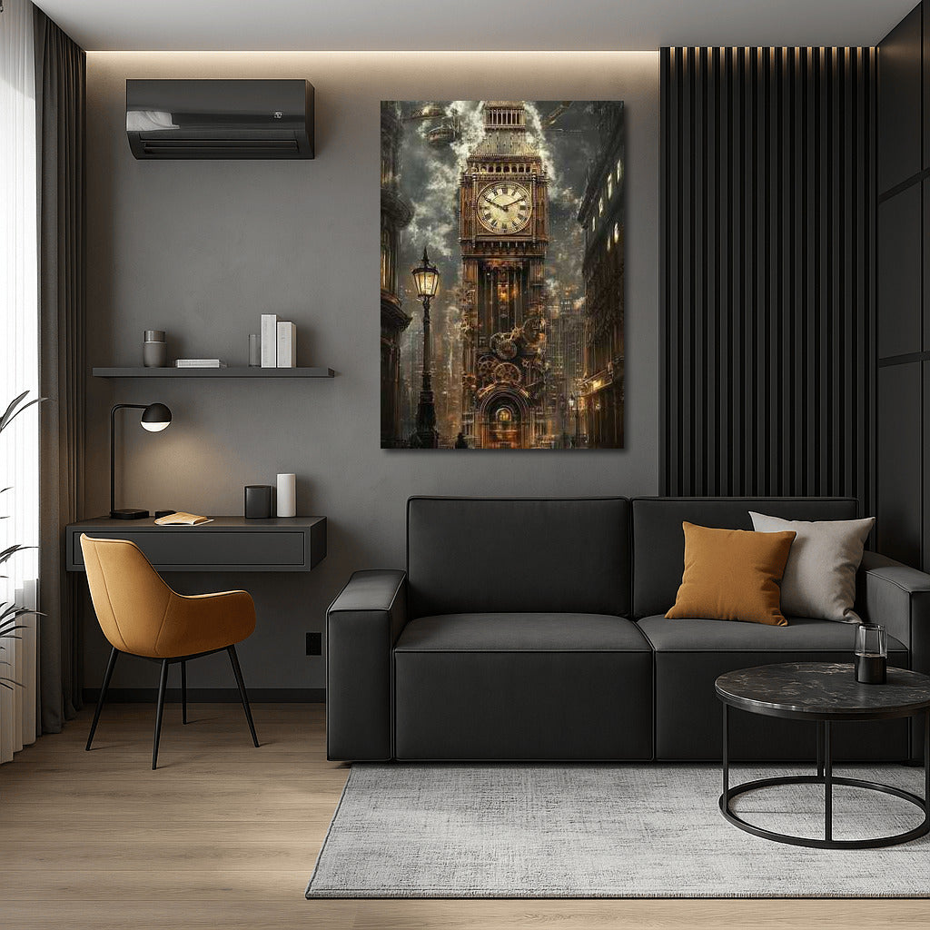 Vortex of Steam and Gears: Time Travel in Steampunk Style