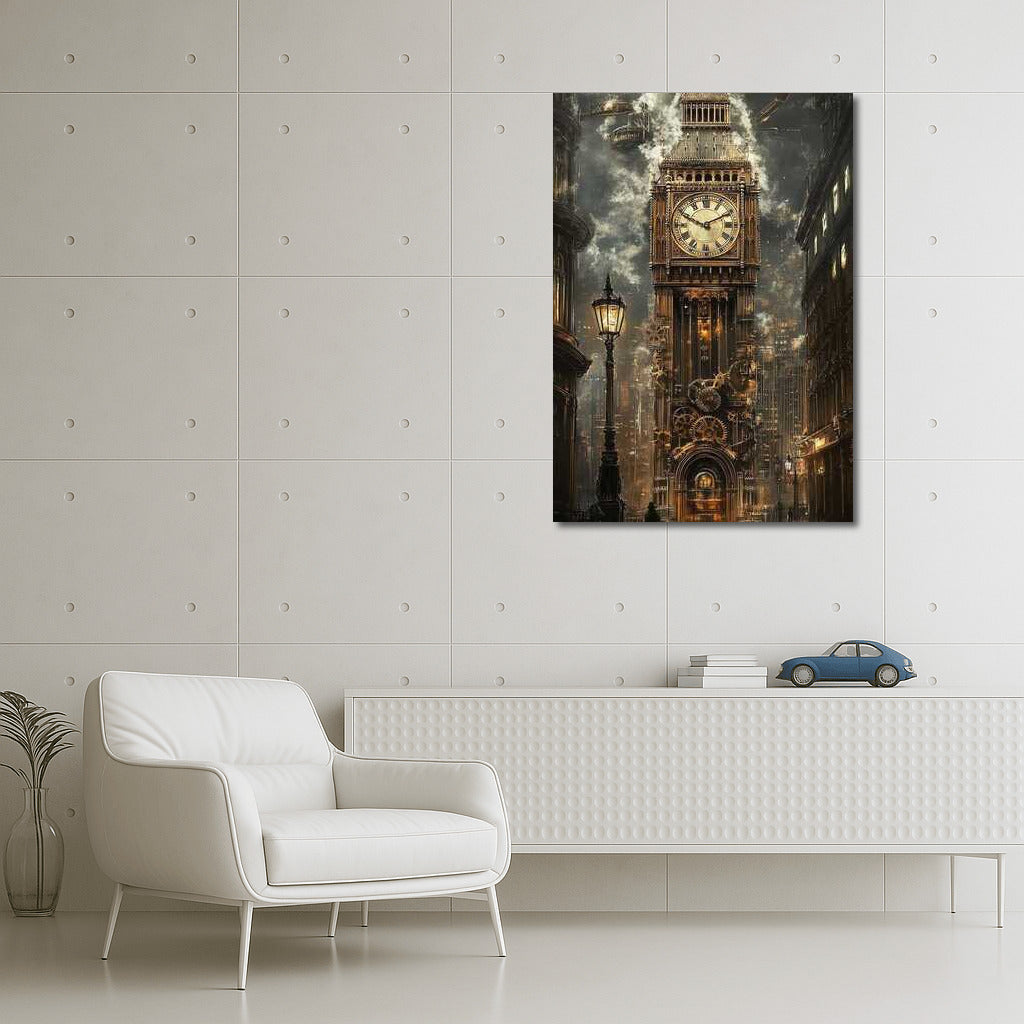 Vortex of Steam and Gears: Time Travel in Steampunk Style