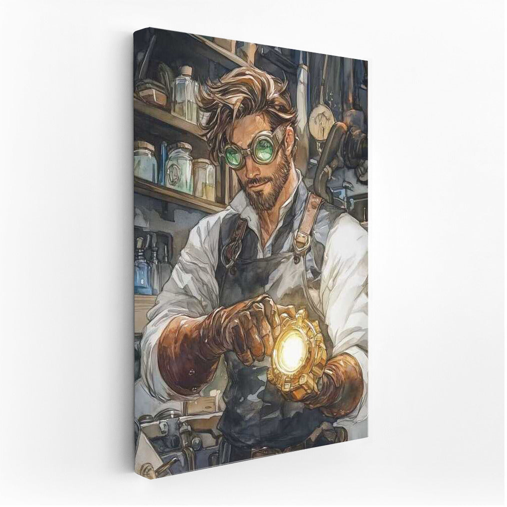 Secrets of the Inventor: Light of Technology and Magic in Steampunk Style