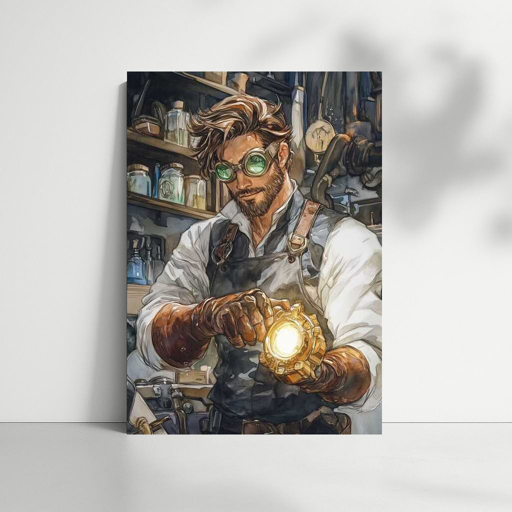 Secrets of the Inventor: Light of Technology and Magic in Steampunk Style