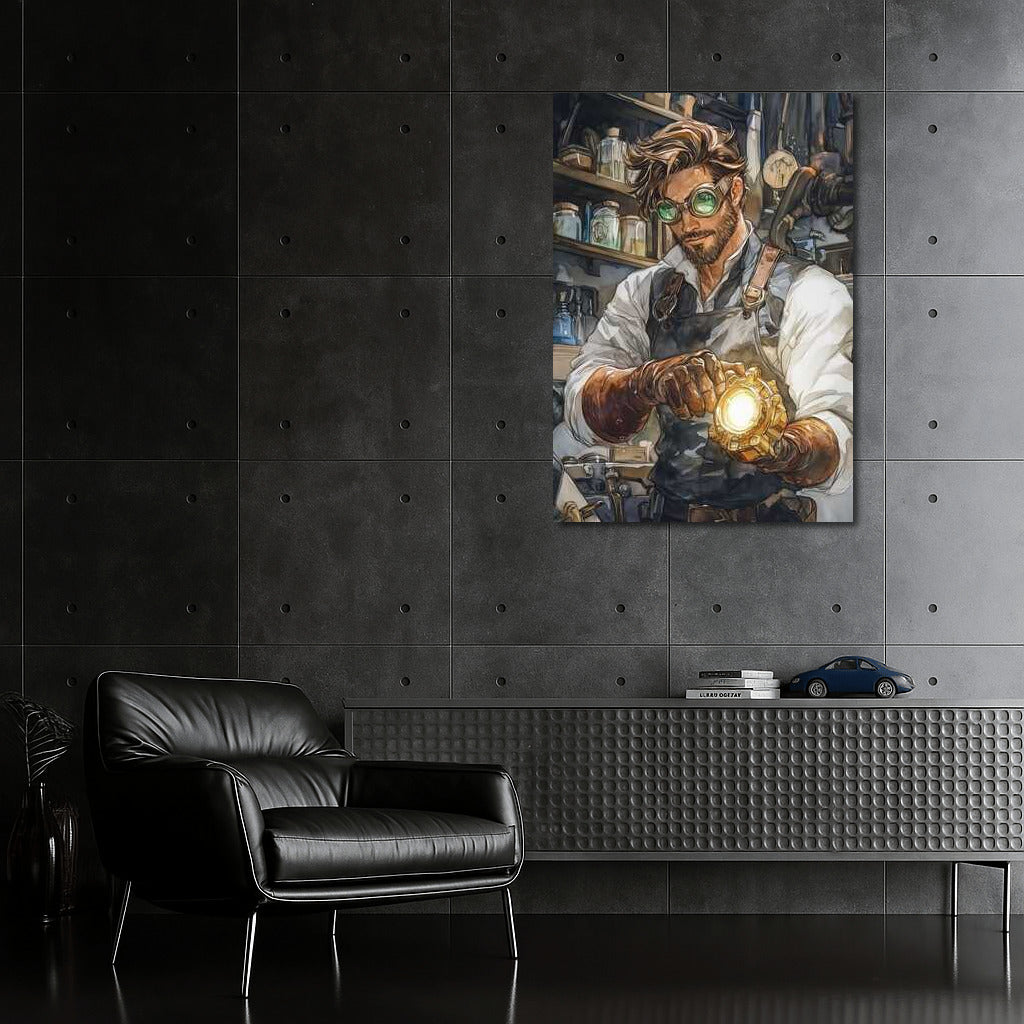 Secrets of the Inventor: Light of Technology and Magic in Steampunk Style