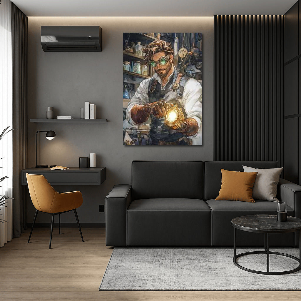 Secrets of the Inventor: Light of Technology and Magic in Steampunk Style