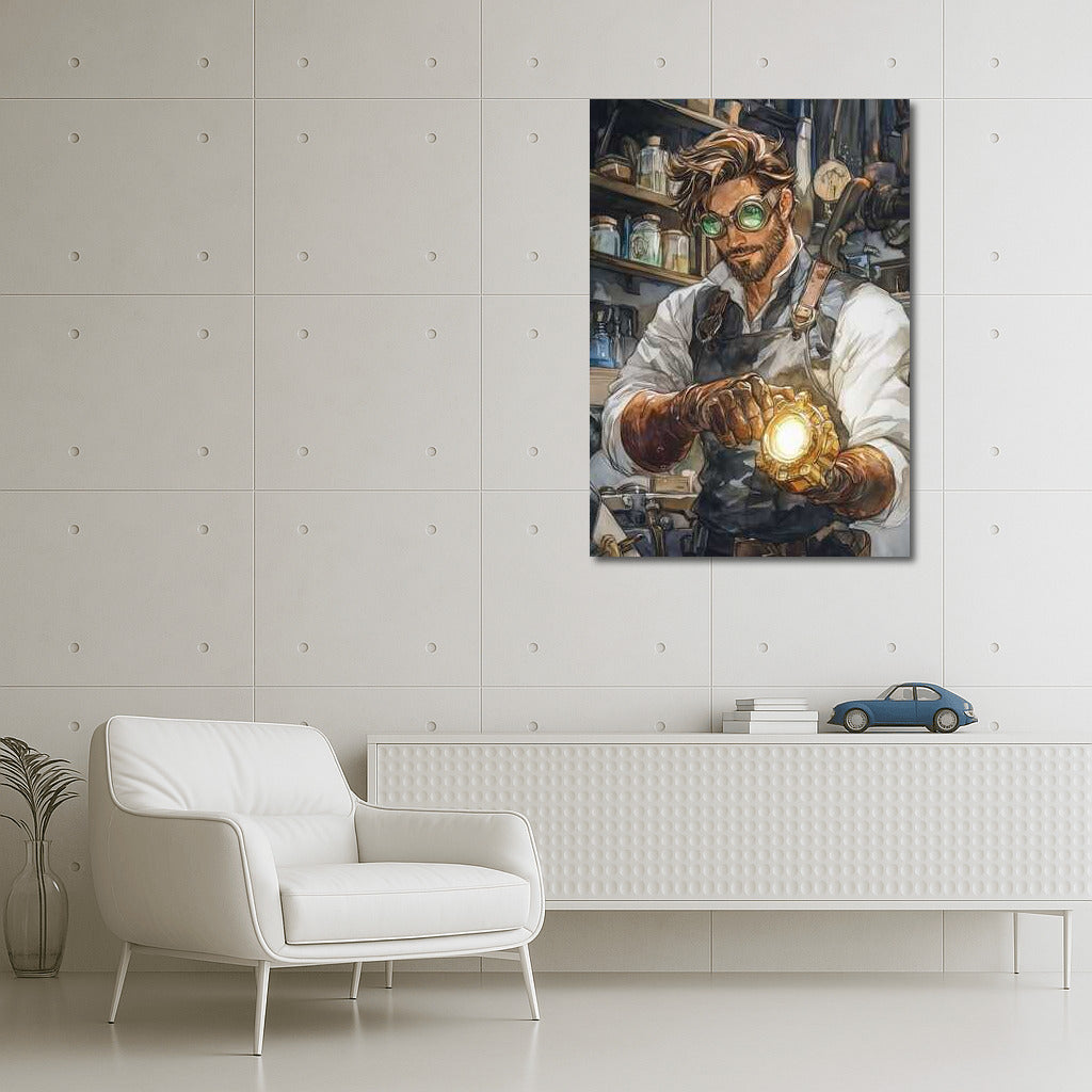 Secrets of the Inventor: Light of Technology and Magic in Steampunk Style