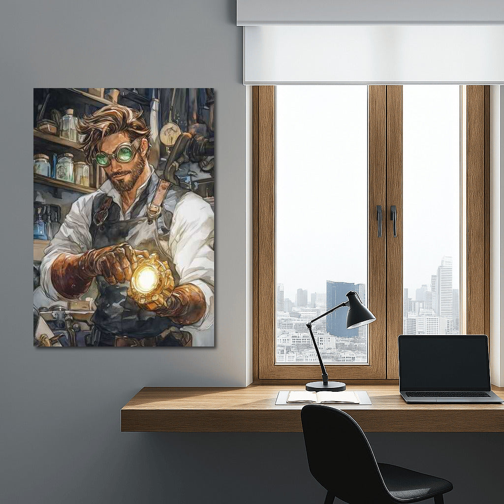 Secrets of the Inventor: Light of Technology and Magic in Steampunk Style