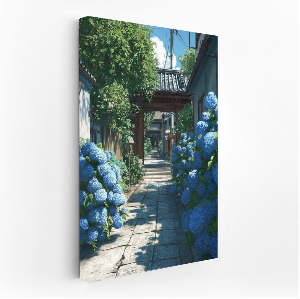 Architectural Symphony of the Street: Light, Shadows and Floral Arches
