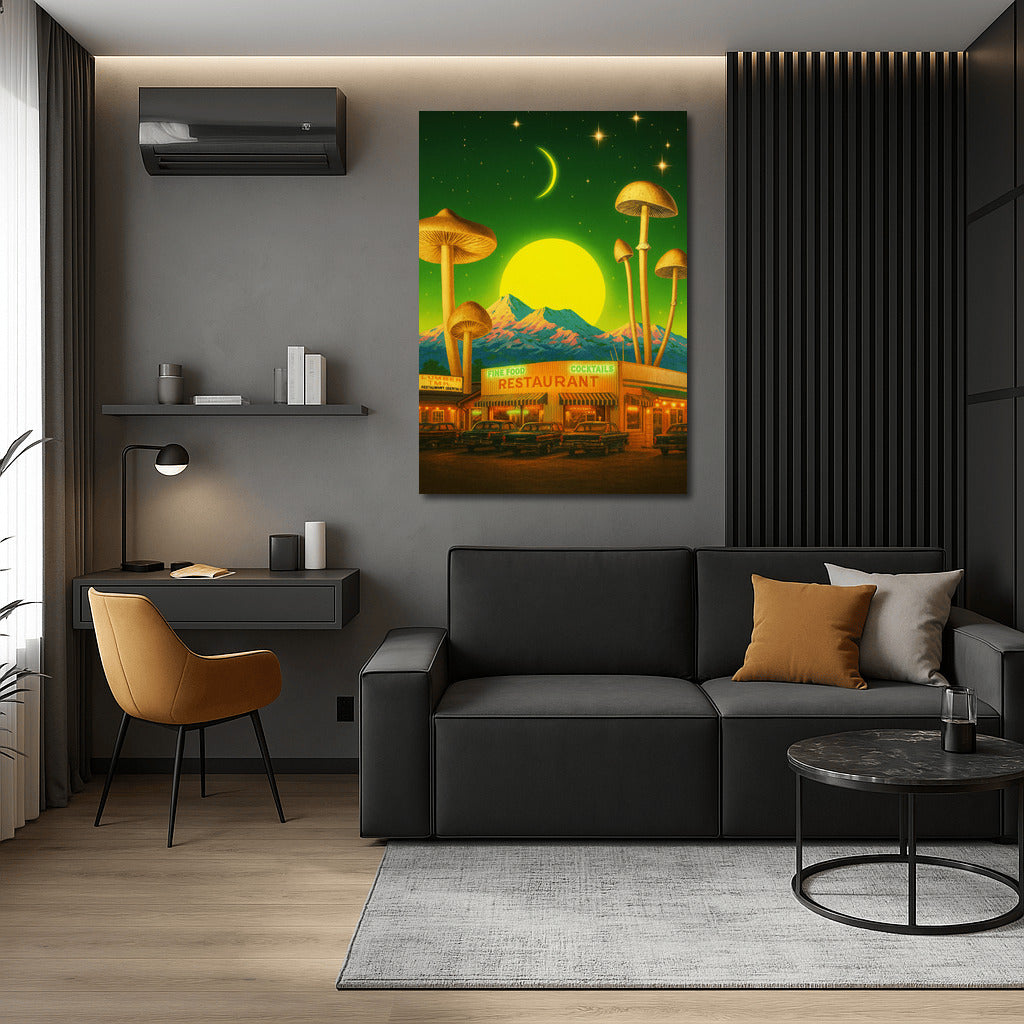 Fairytale Mushrooms and Starry Nights: A Journey into the World of Trippy