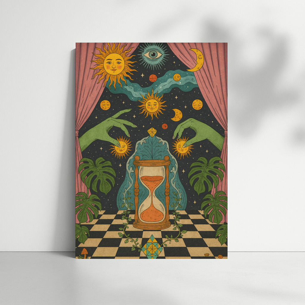 Tropical Vortex of Cosmic Alchemy: Trippy Journey