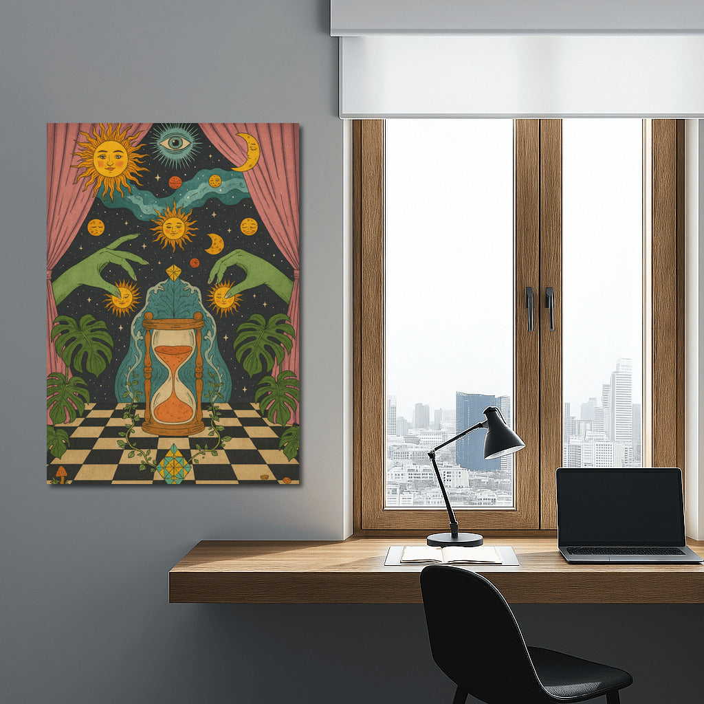 Tropical Vortex of Cosmic Alchemy: Trippy Journey