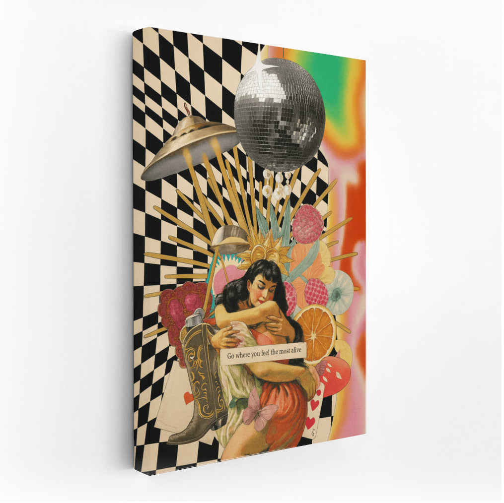 Tropical Vortex: Mirror Ball and Trippy Abstraction