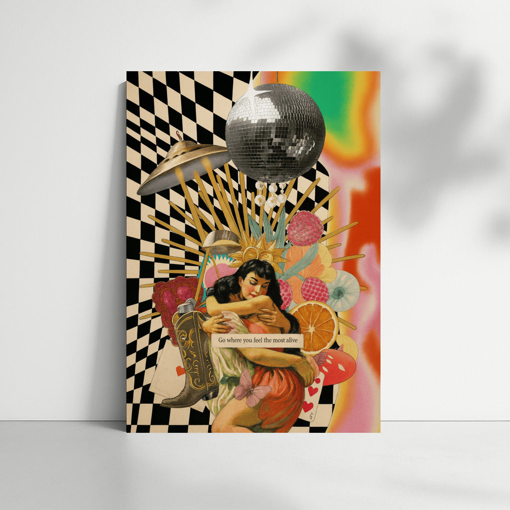 Tropical Vortex: Mirror Ball and Trippy Abstraction