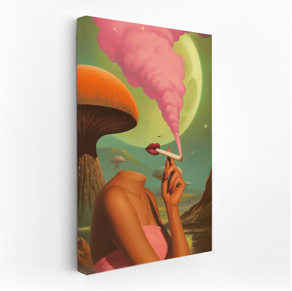 Surreal Vortex: Bright Trippy Colors for Interiors