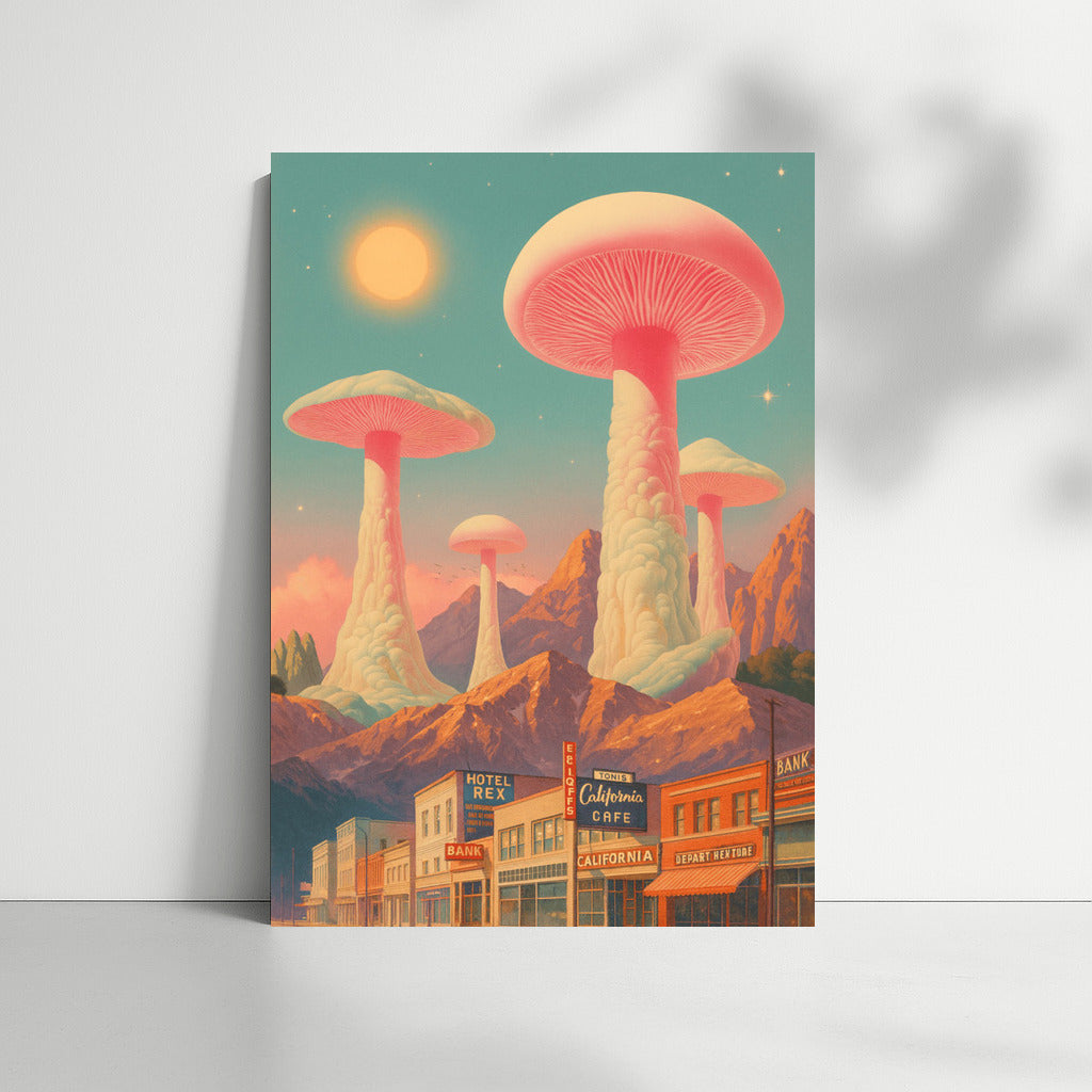 Giant Mushrooms of Sunset Town: Path to the World of Trippy