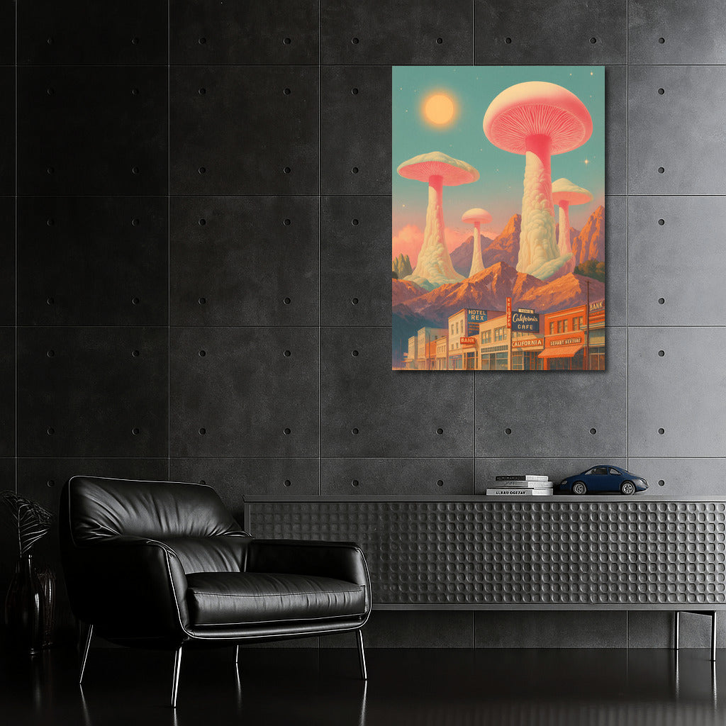 Giant Mushrooms of Sunset Town: Path to the World of Trippy