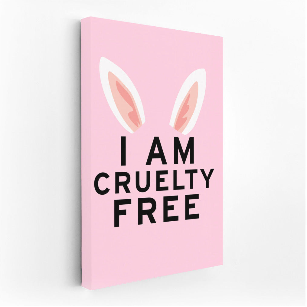 Cruelty-Free World: Vegan Animal Rights with Pink Ears