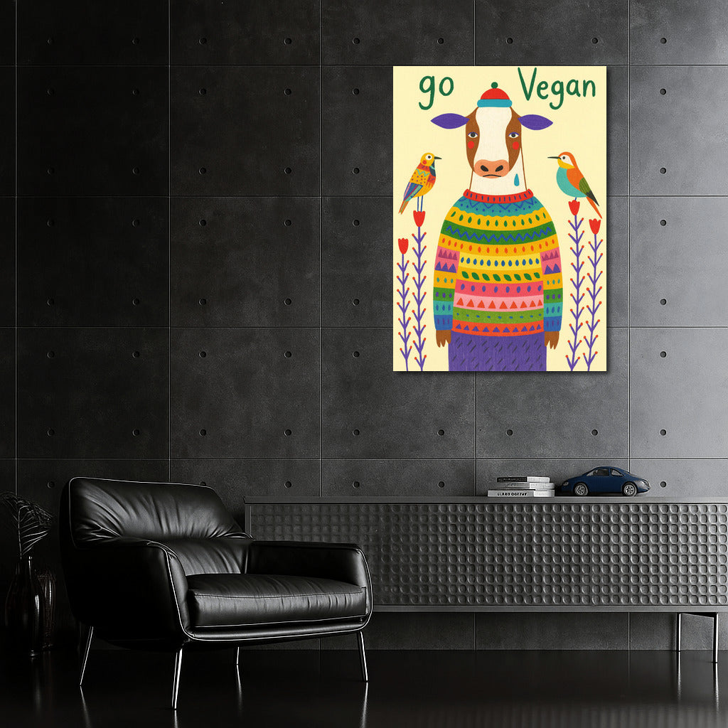 Vegan Cow in a Sweater: Birds of Freedom and Animal Rights