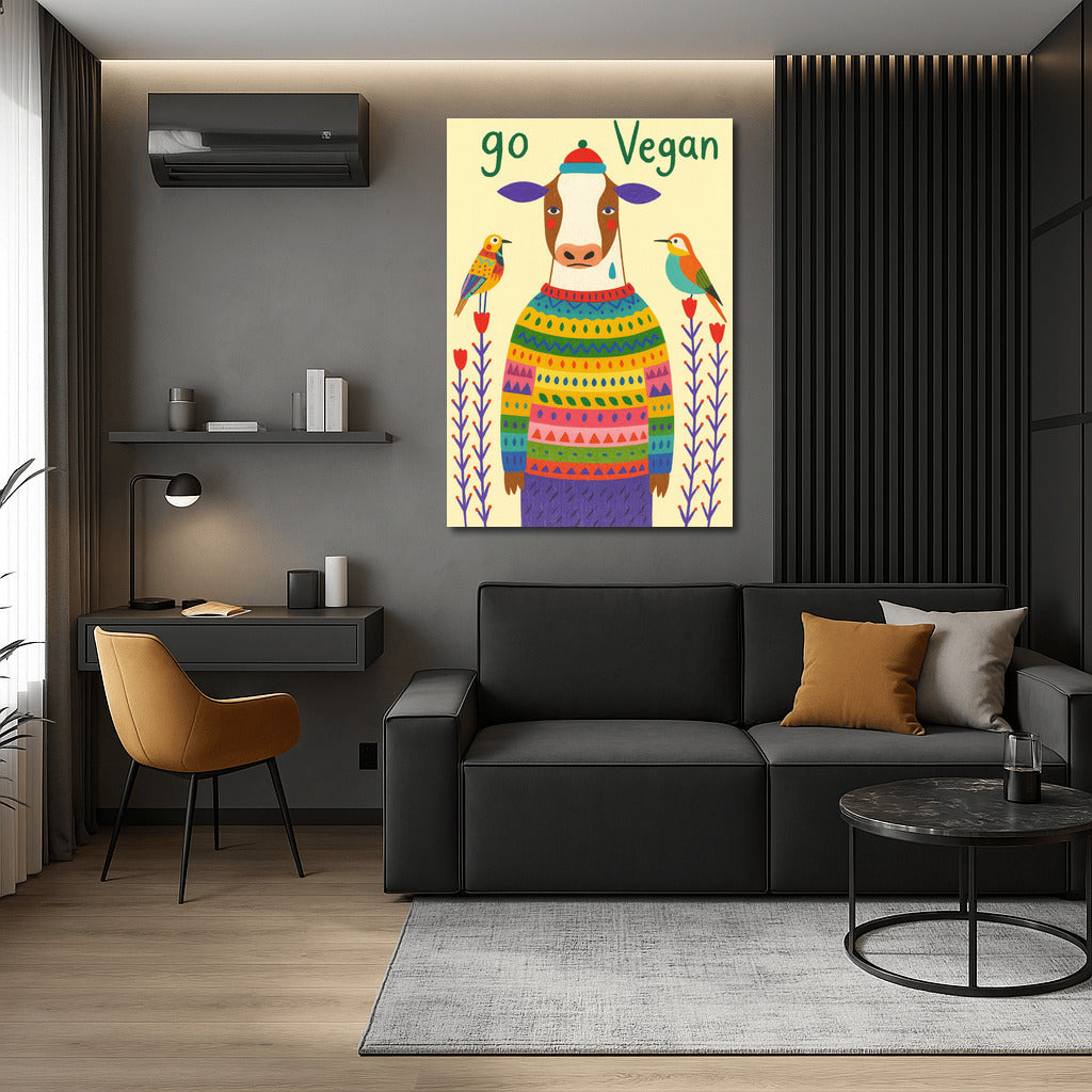 Vegan Cow in a Sweater: Birds of Freedom and Animal Rights
