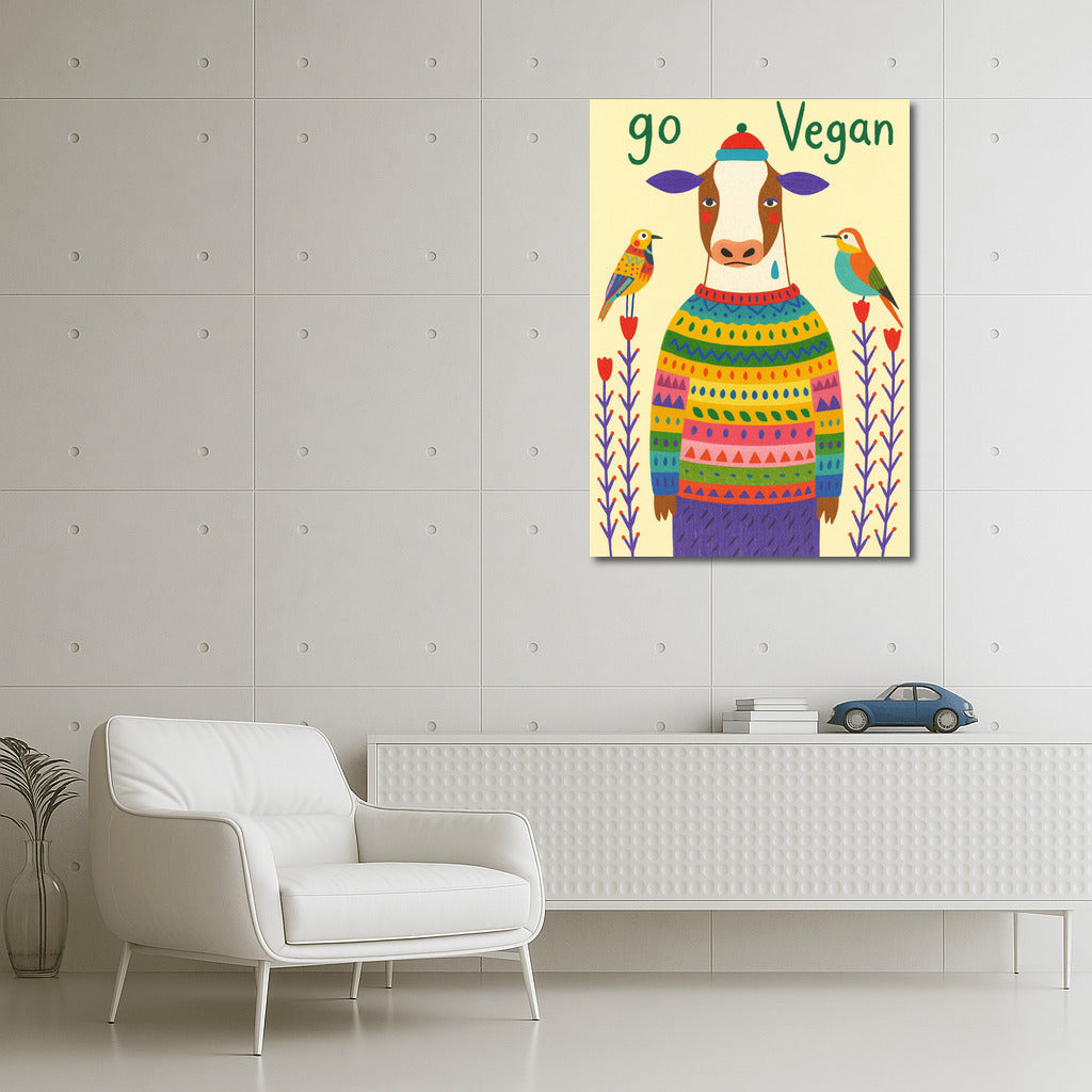 Vegan Cow in a Sweater: Birds of Freedom and Animal Rights