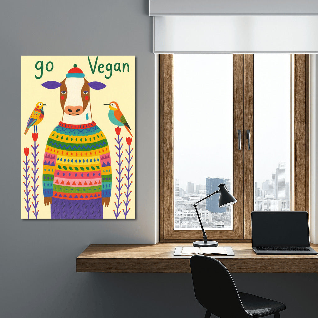Vegan Cow in a Sweater: Birds of Freedom and Animal Rights