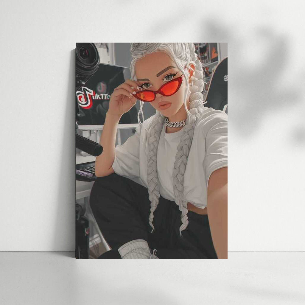 Futuristic Explosion Y2K Aesthetic: A Vibrant Accent for Style Seekers
