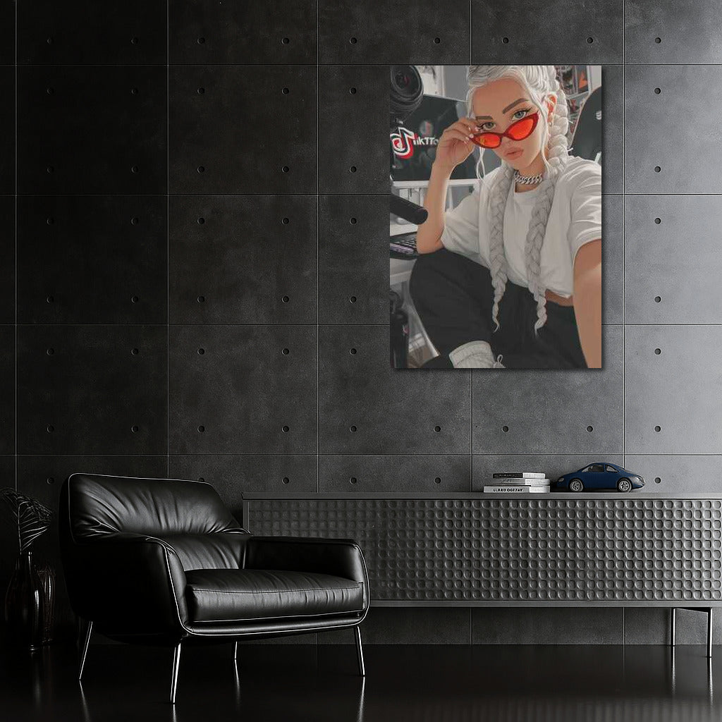 Futuristic Explosion Y2K Aesthetic: A Vibrant Accent for Style Seekers