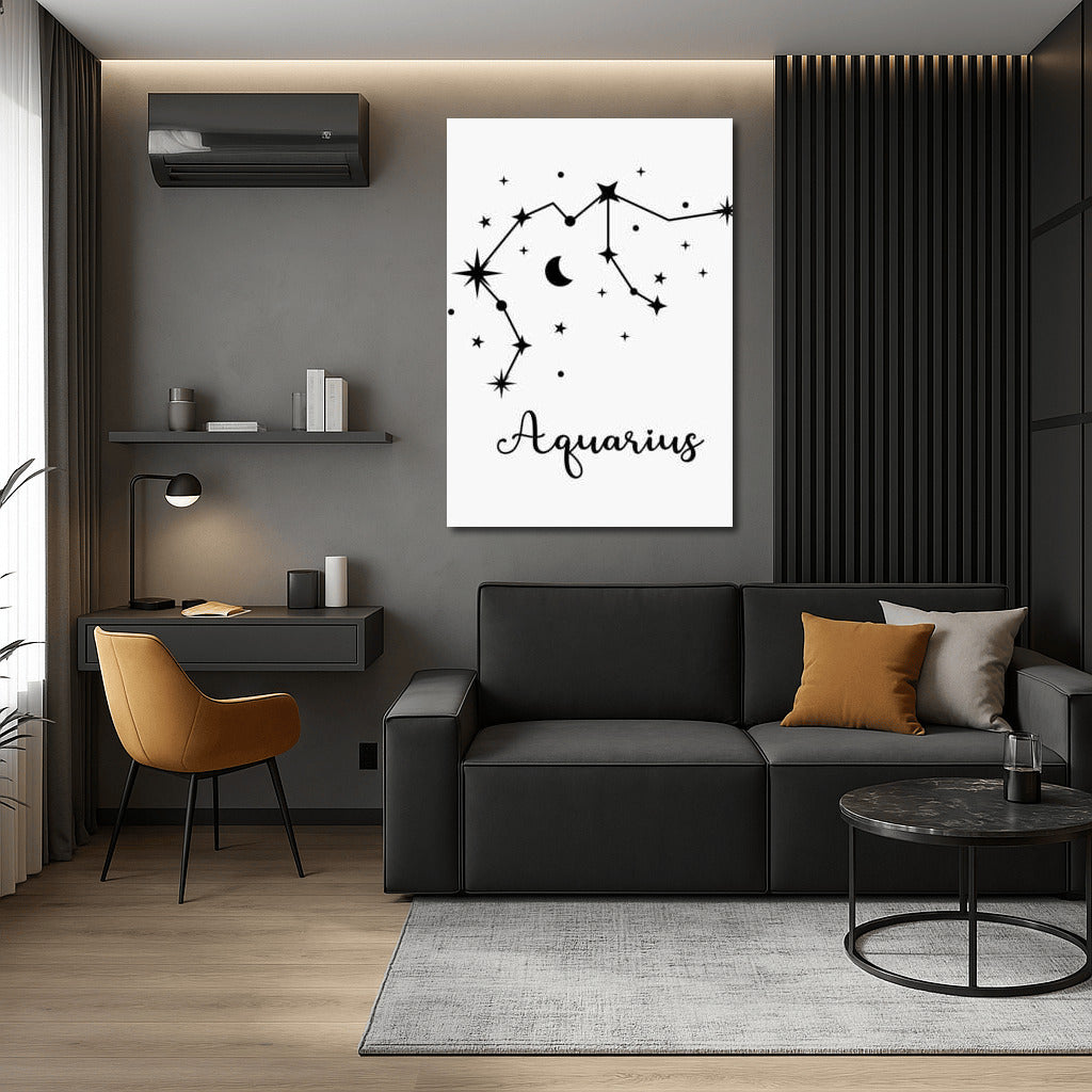 Aquarius Star Charm: Aquarius Constellation