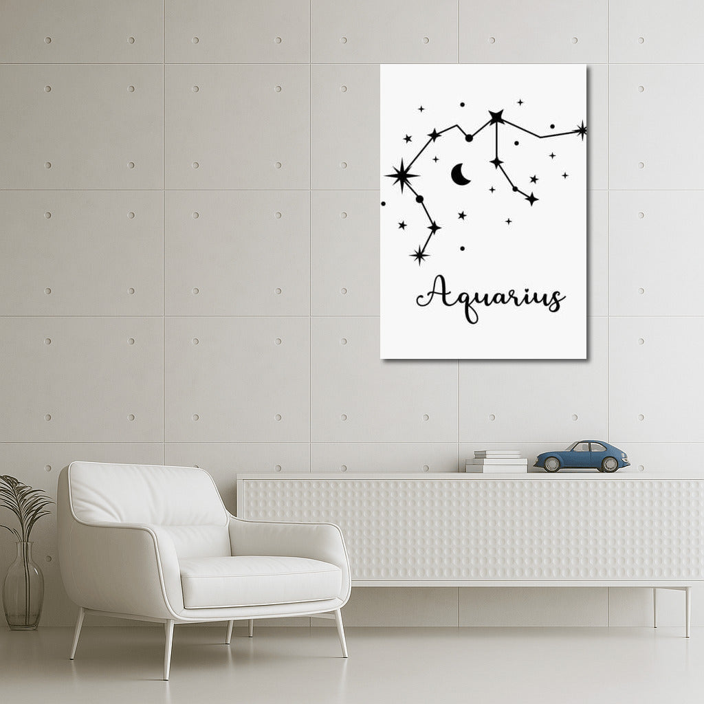Aquarius Star Charm: Aquarius Constellation