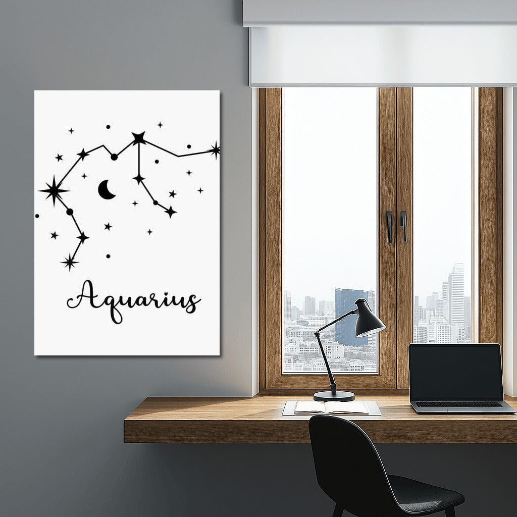 Aquarius Star Charm: Aquarius Constellation