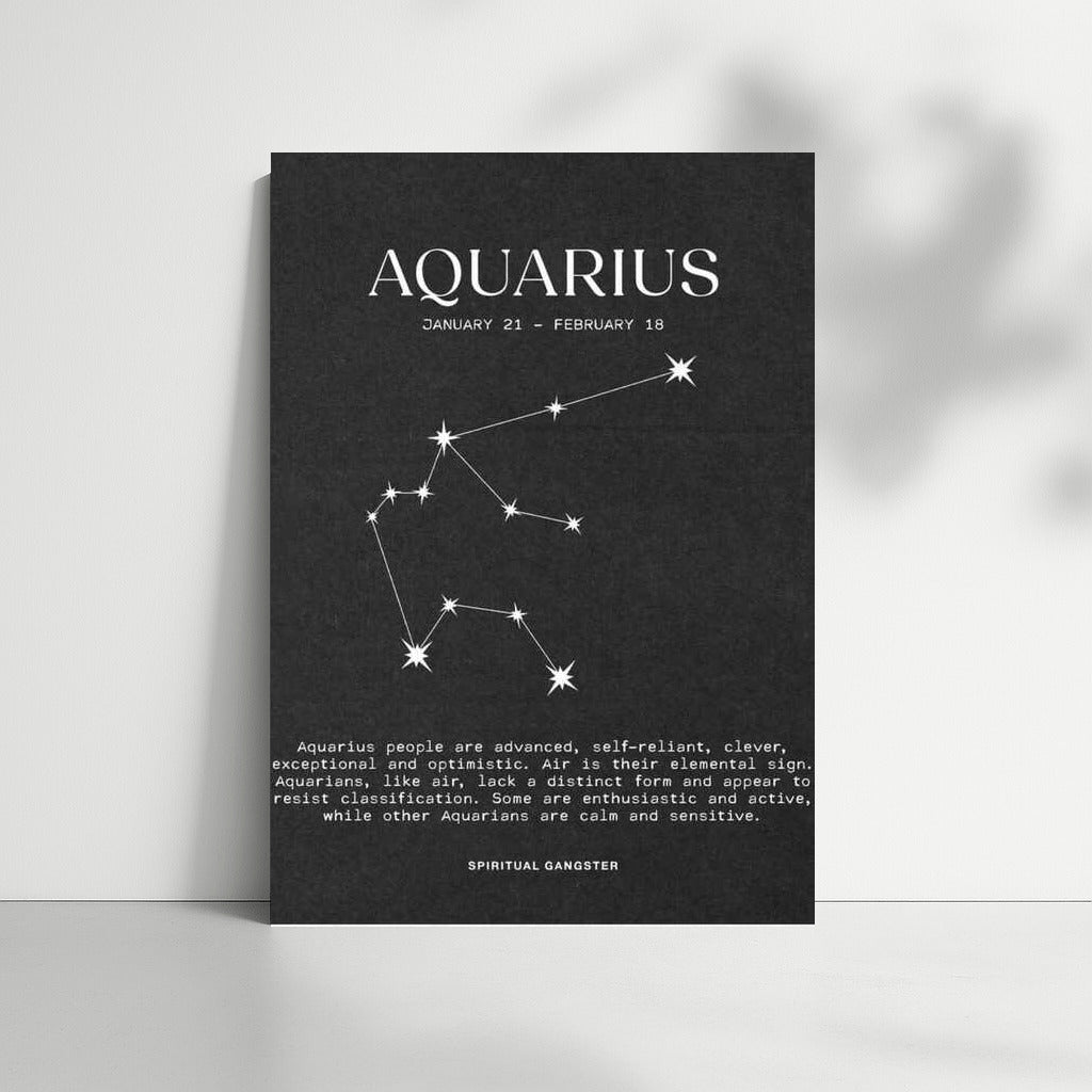 Embodiment of Air Energy: Zodiac Sign Aquarius