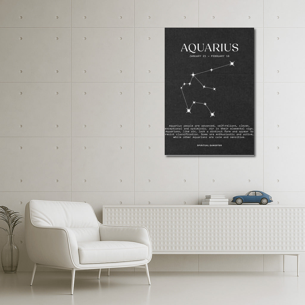 Embodiment of Air Energy: Zodiac Sign Aquarius
