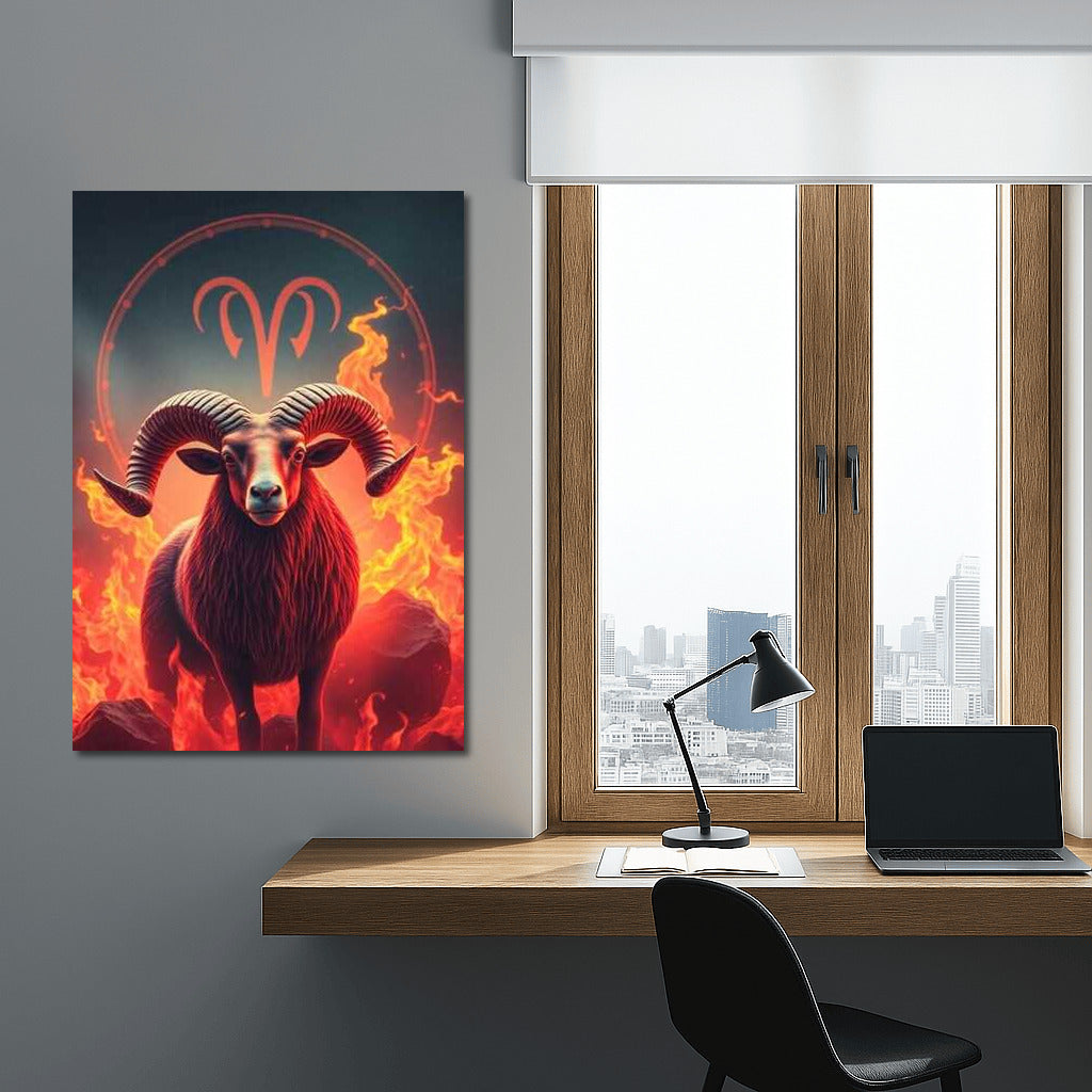 Flaming Aries: The Energy and Confidence of the Aries Zodiac Sign