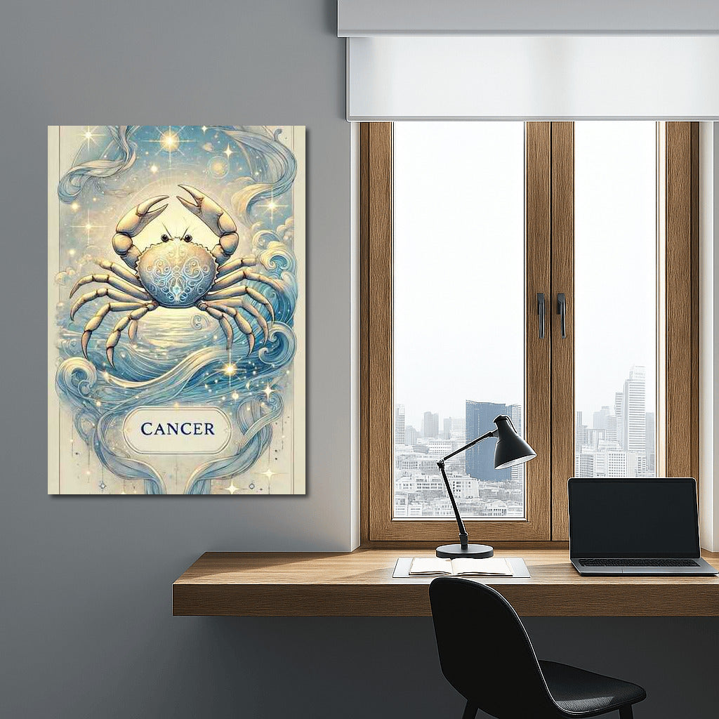 Cancer Moon Symphony: Waves and Light