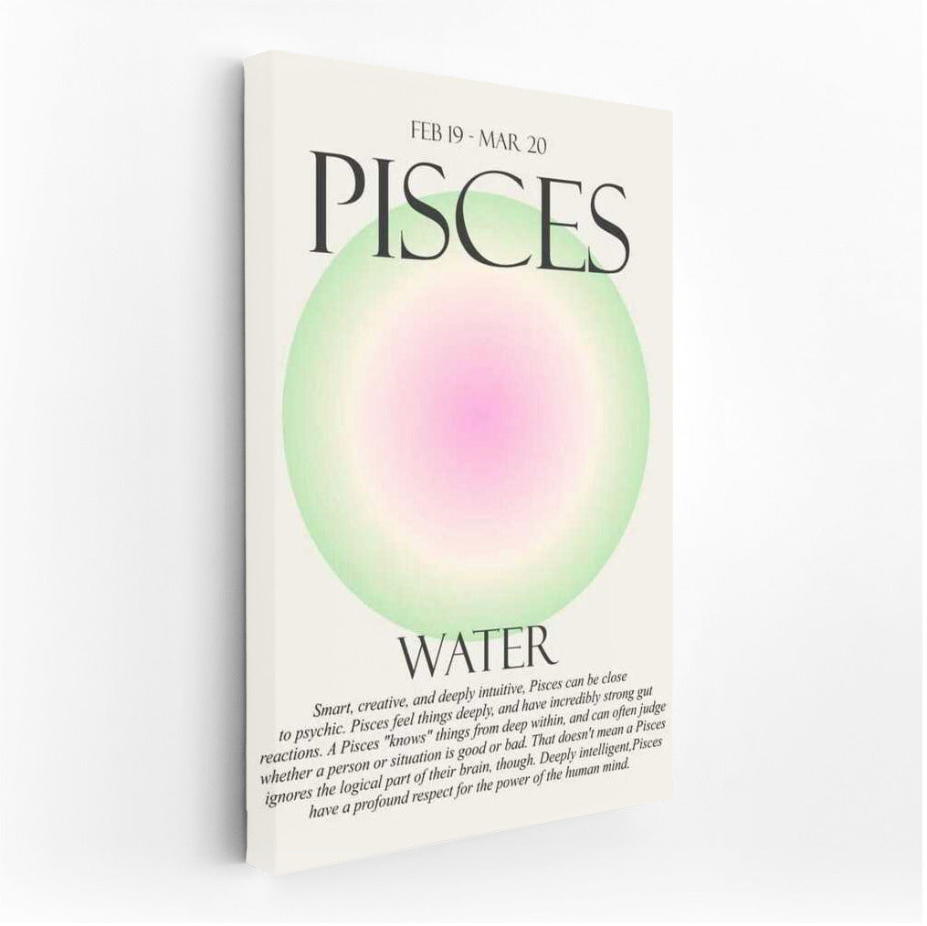 Mystical Constellation Pisces: Gradient of Depth and Intuition