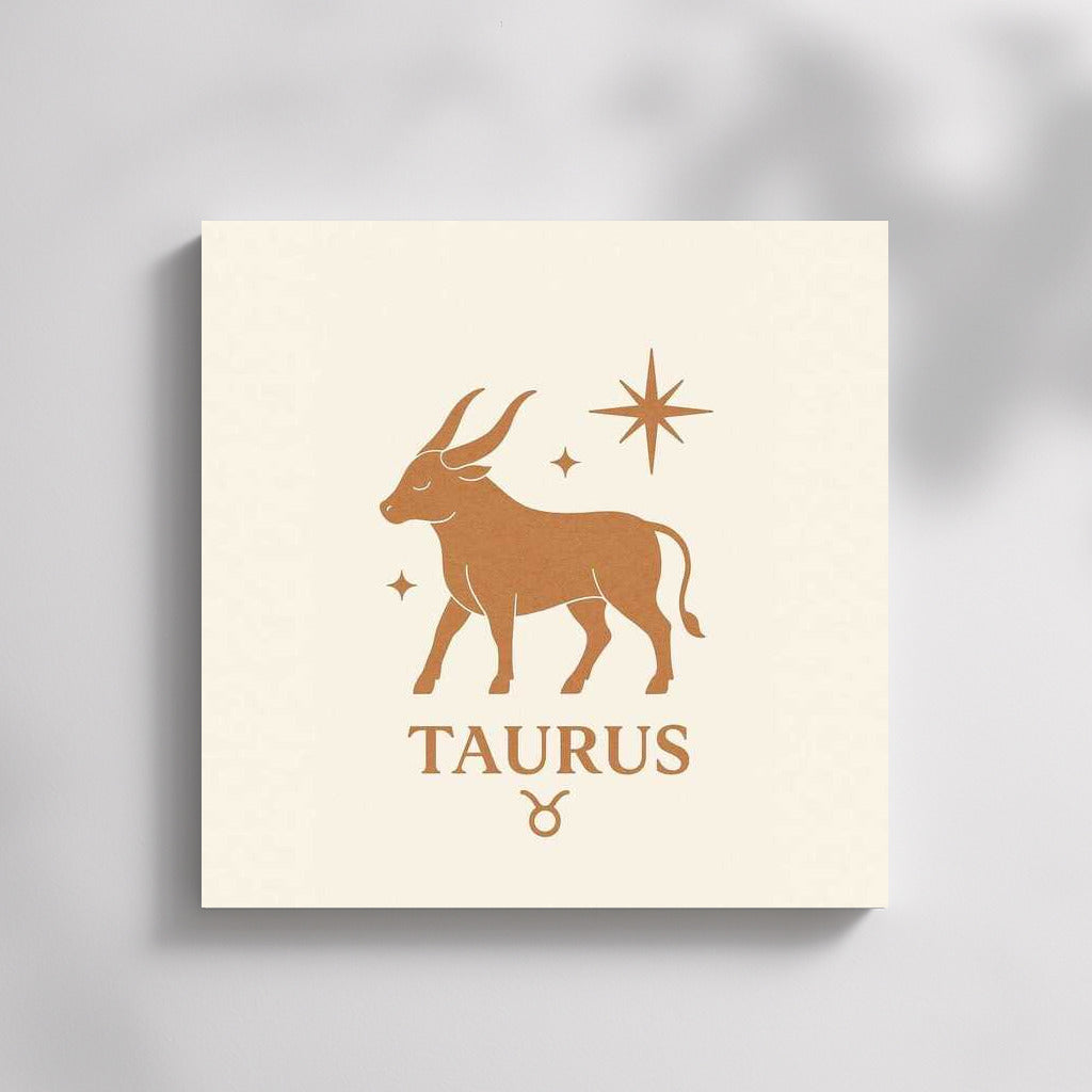 Strength and Tranquility of Taurus: Elegant Zodiac Taurus