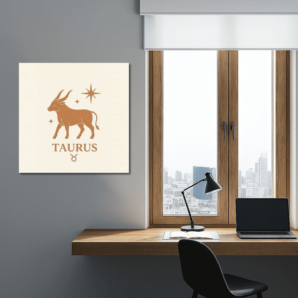 Strength and Tranquility of Taurus: Elegant Zodiac Taurus