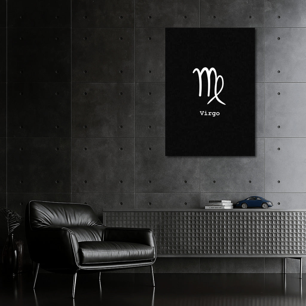 Elegant Virgo Riddle: Minimalism and Zodiac Sign Inspiration