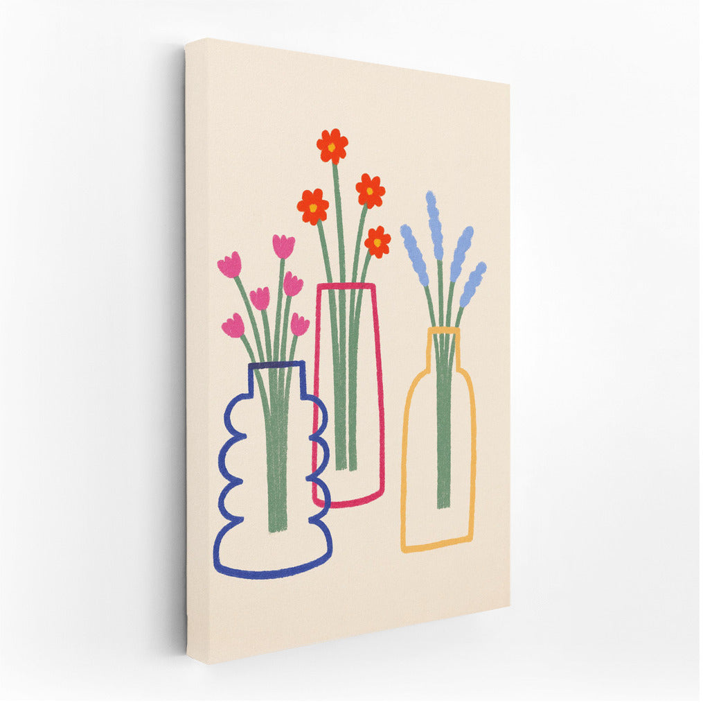 Elegant Vases: Floral Minimalism for Interior