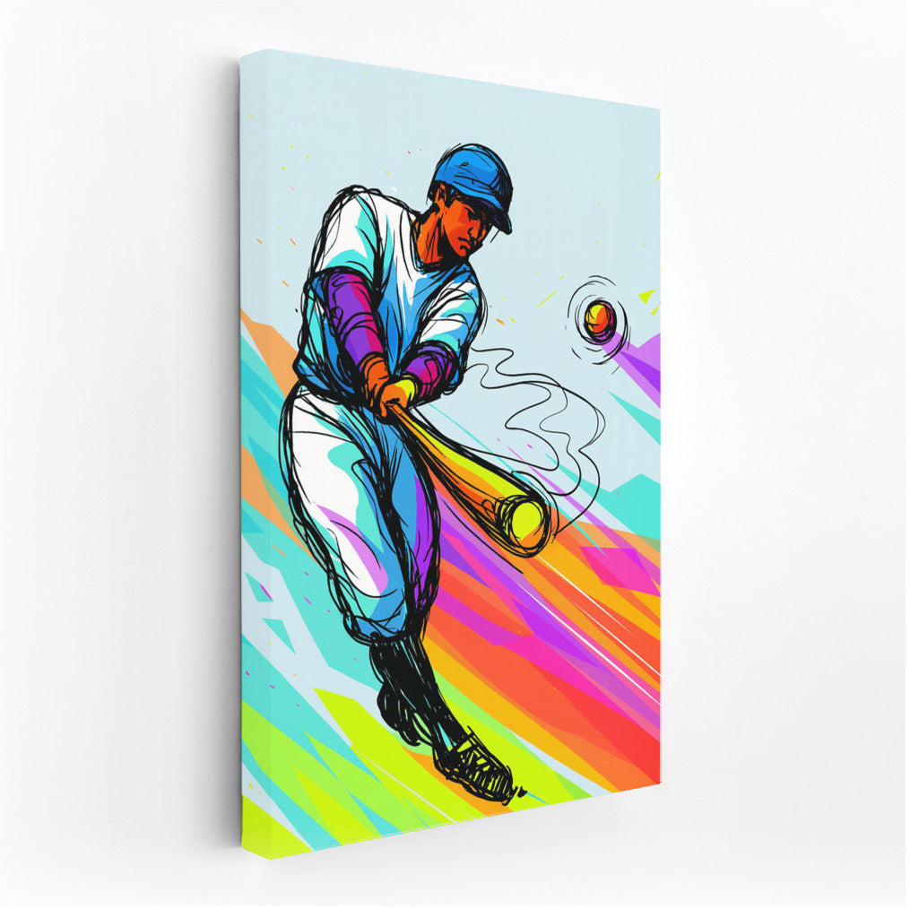 Baseball Energy: The Dynamics of Sports in Color