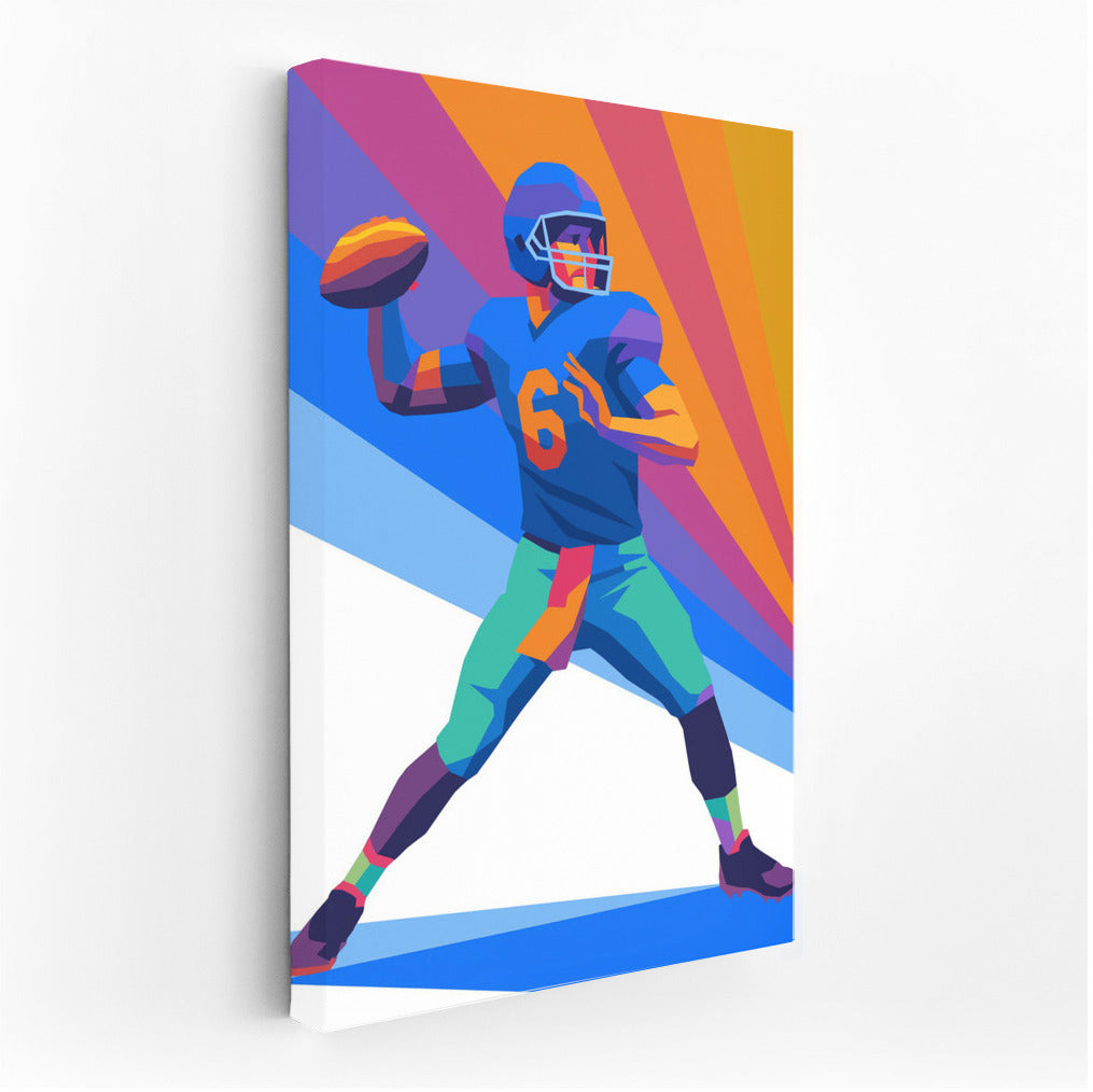 Baseball Dynamics: The Energy of Sports on Canvas