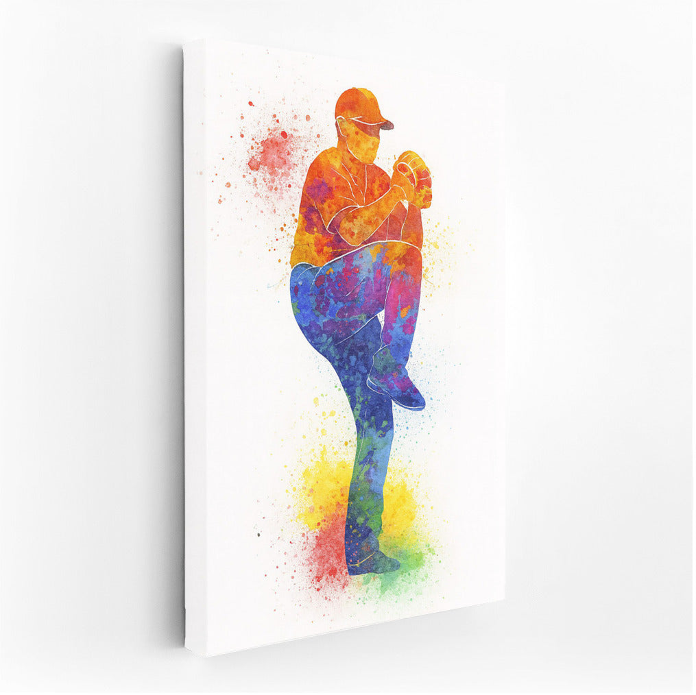 Baseball Throw: Sports Dynamics in Color
