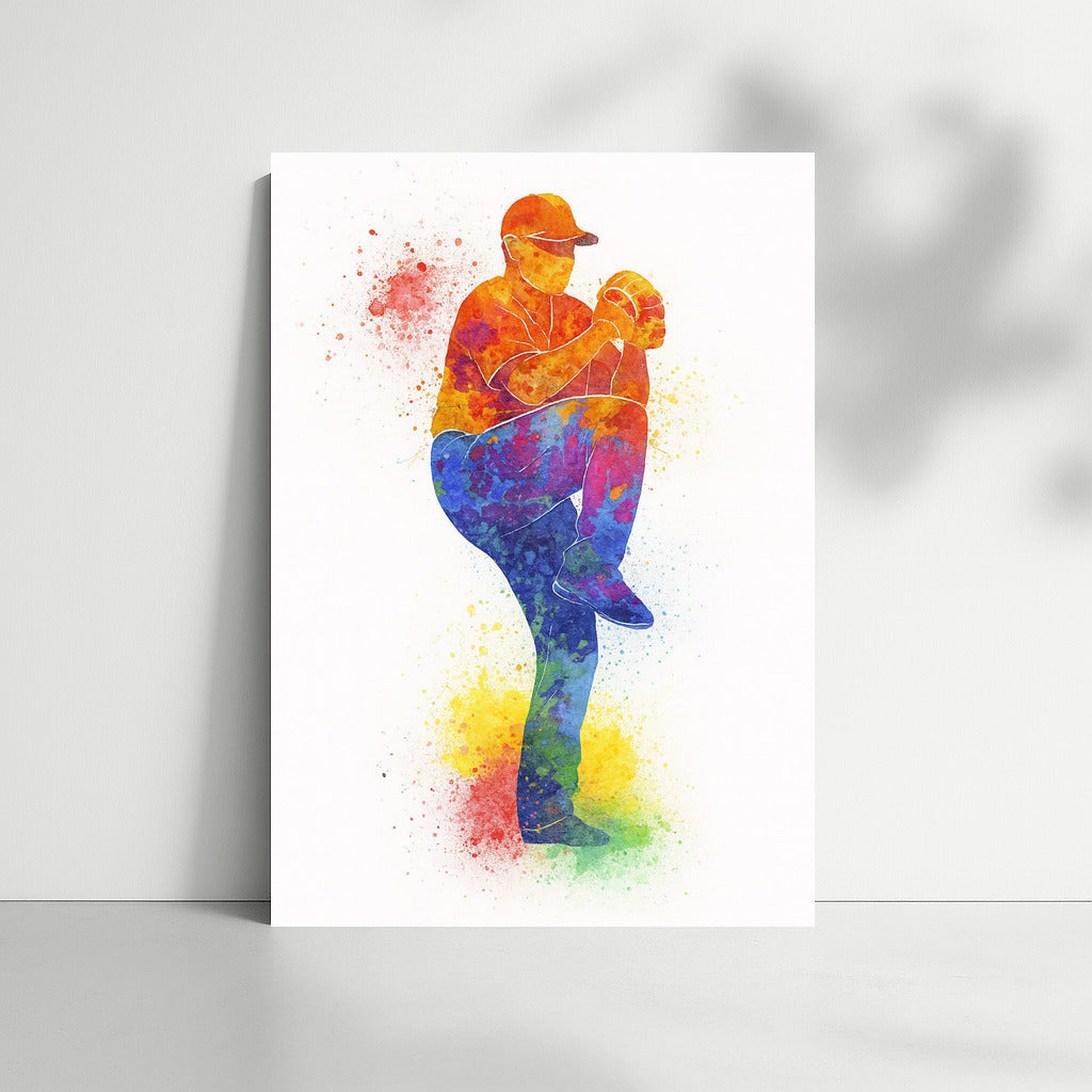 Baseball Throw: Sports Dynamics in Color