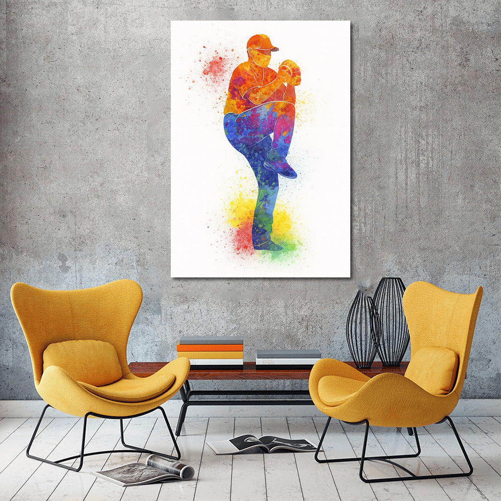 Baseball Throw: Sports Dynamics in Color