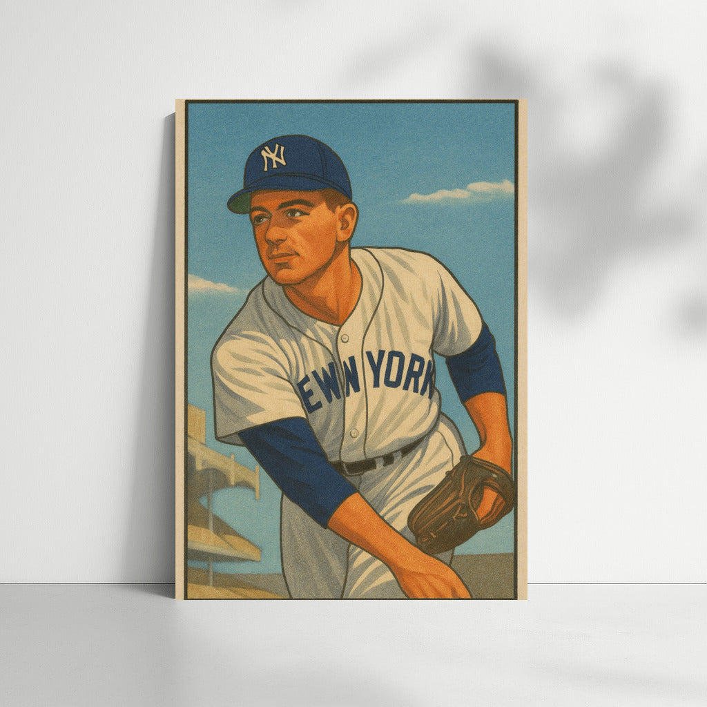 Baseball Energy: The Dynamics of Sports on Your Wall