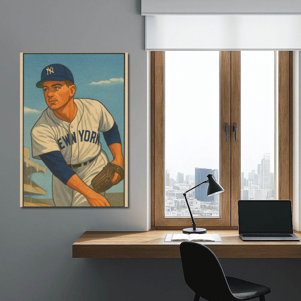 Baseball Energy: The Dynamics of Sports on Your Wall