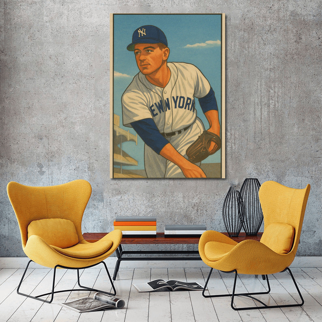 Baseball Energy: The Dynamics of Sports on Your Wall
