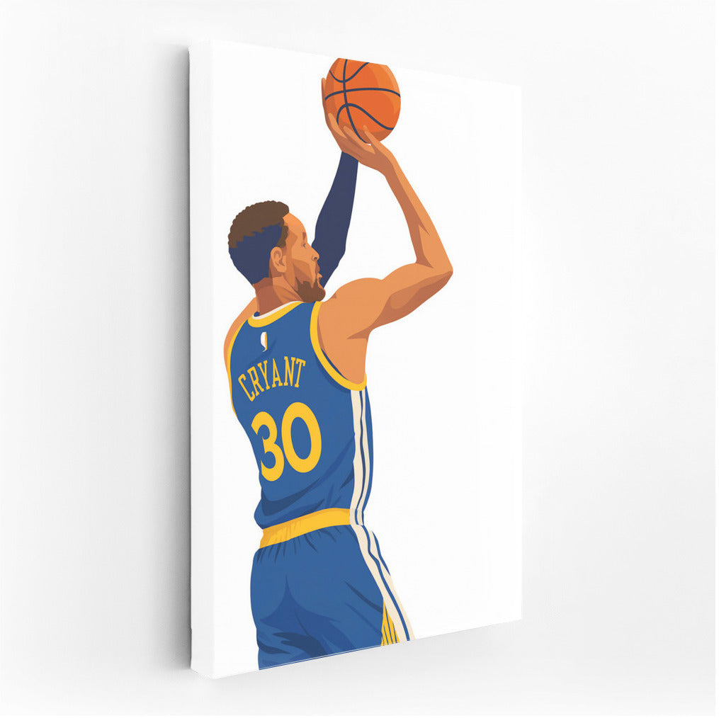 Basketball Energy: Sports Passion on Canvas