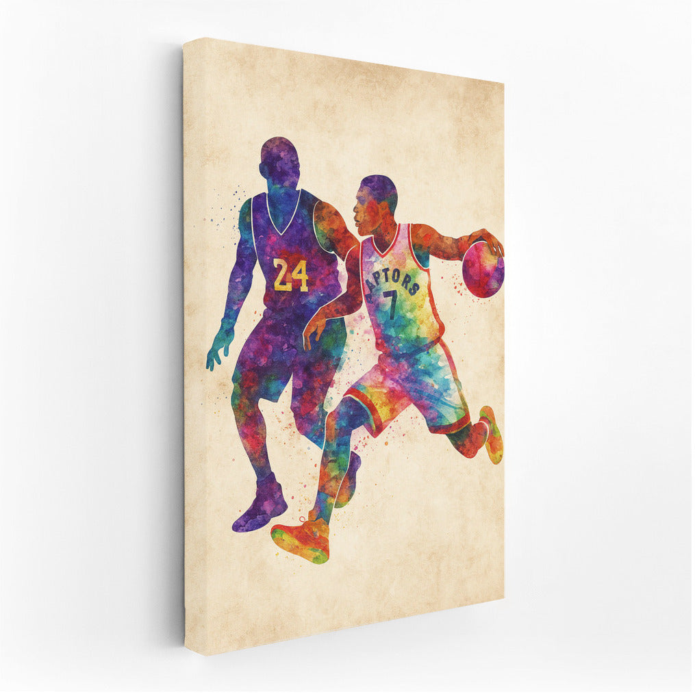 Basketball Energy: A Vibrant Explosion of Sport