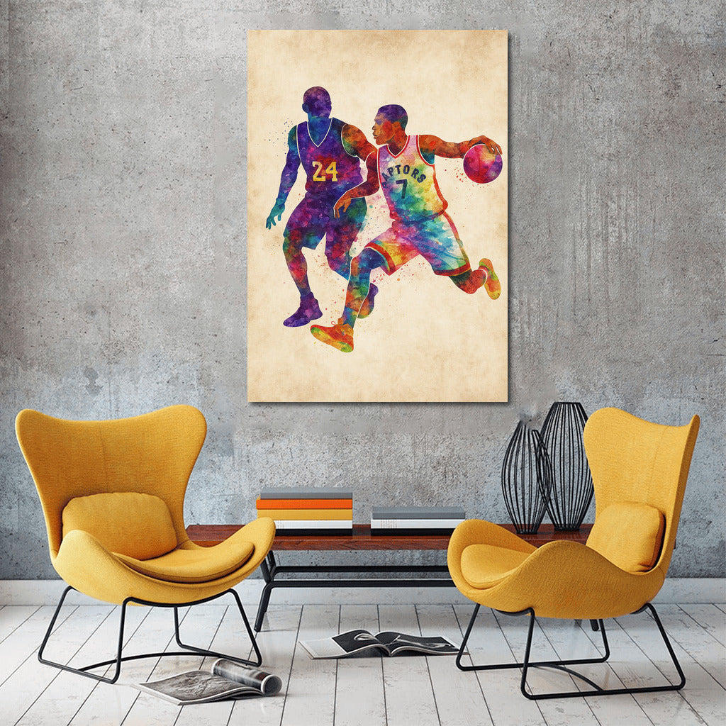 Basketball Energy: A Vibrant Explosion of Sport
