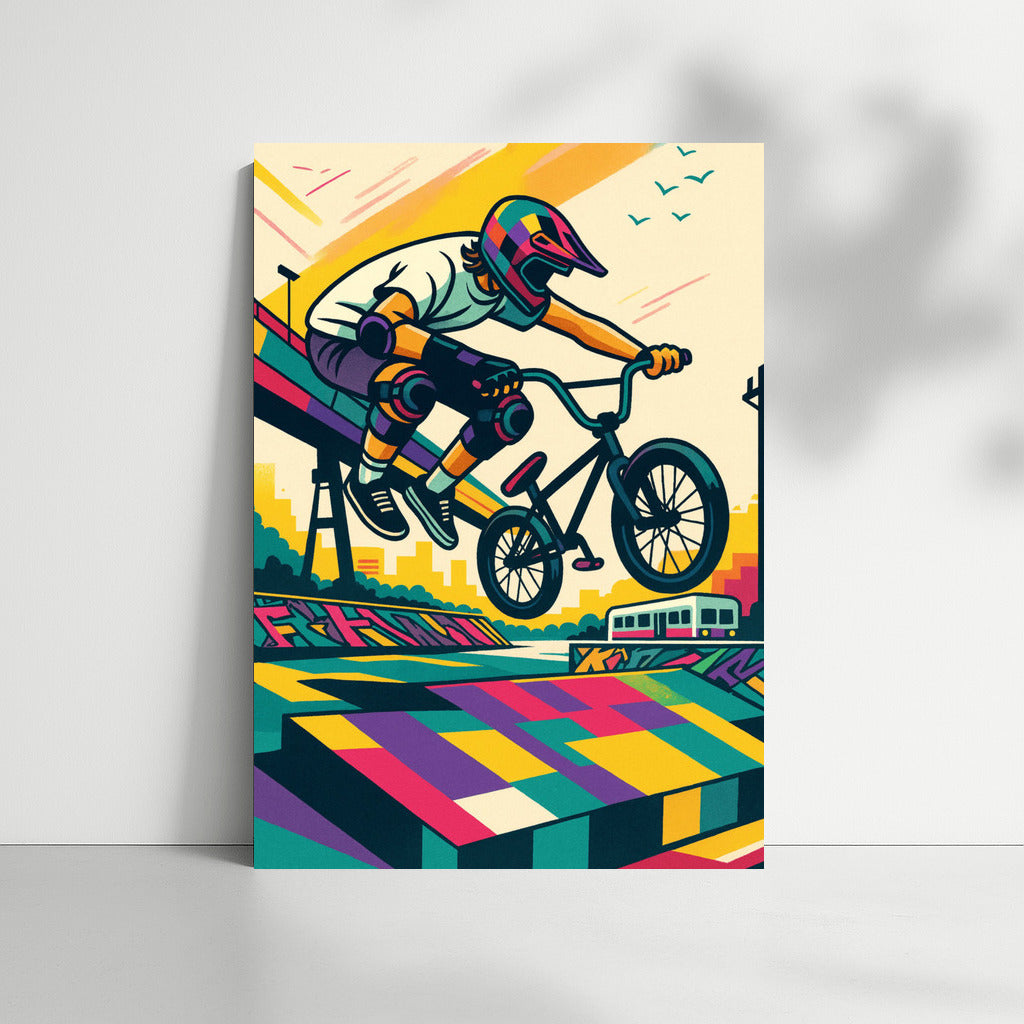 Extreme BMX Flight: Dynamics and Energy of Sport