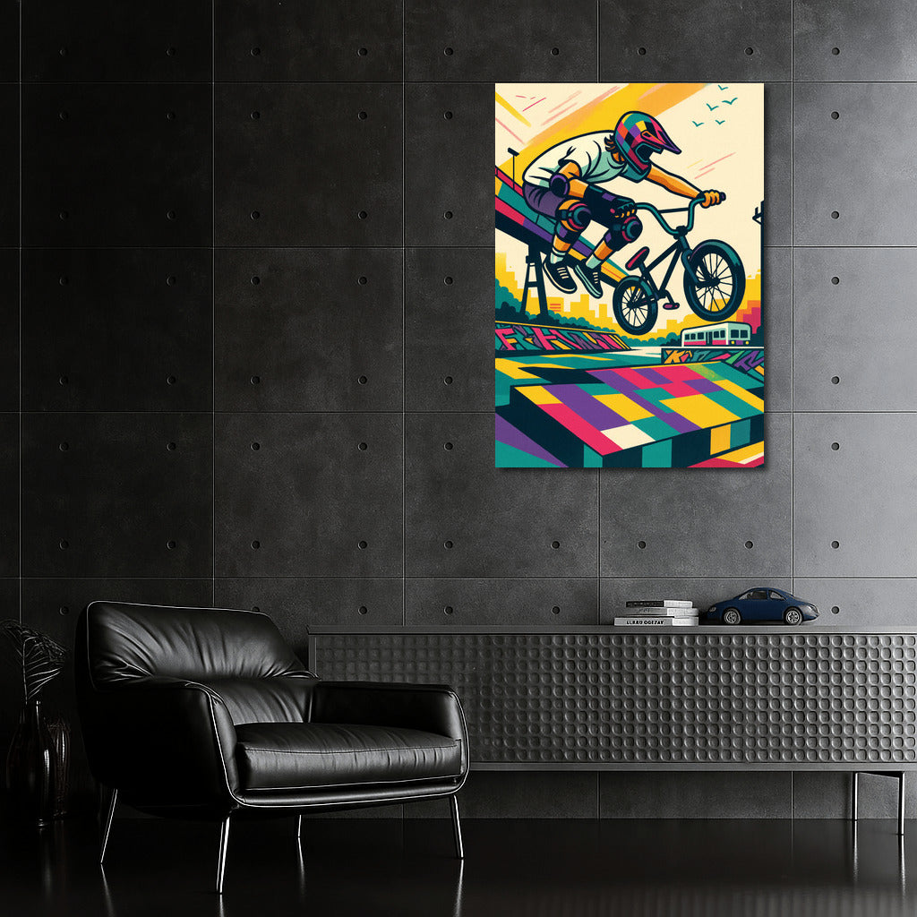 Extreme BMX Flight: Dynamics and Energy of Sport